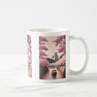 Sakura Cherry Blossom Travel Mug Kaffeetasse