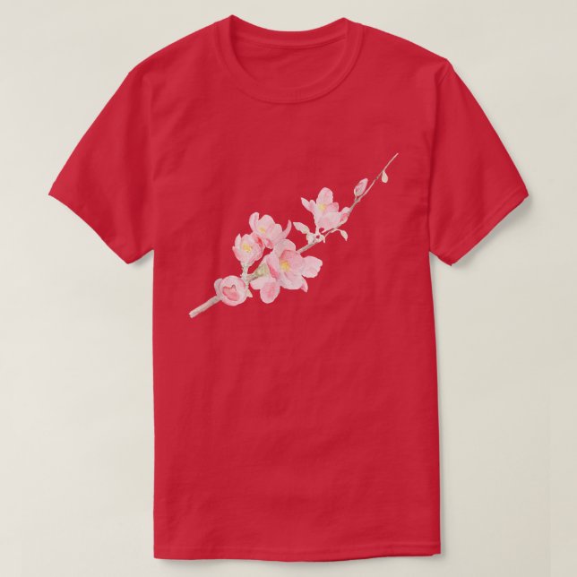 Sakura Cherry Blüte T-Shirt (Design vorne)