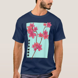 Sakura Cherry Blüten Japanischer Frühling T-Shirt