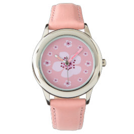 Sakura Cherry Blütezeit Armbanduhr