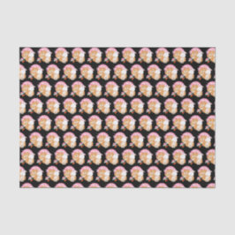 SAKURA - Chow - Schwarzes GEWEBE-Papier Seidenpapier