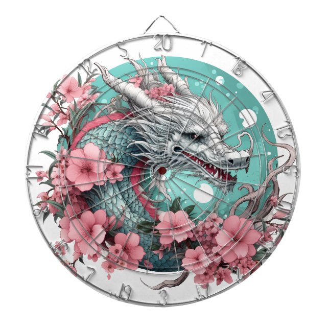 Sakura Dragon Dartscheibe (vorne)