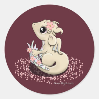 Sakura Dragon Stickers (groß)