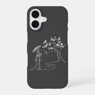 Sakura Elegance Phone Case iPhone 16 Hülle