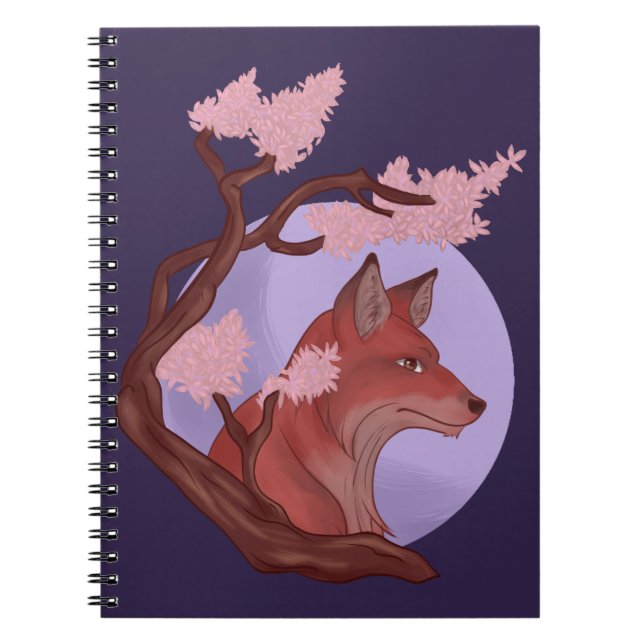 Sakura Fox Notizblock (Vorderseite)