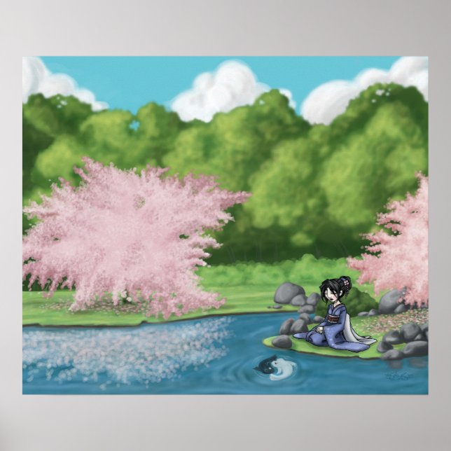 Sakura Garden Poster (Vorne)