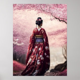 Sakura Geisha Poster