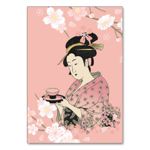 Sakura Geisha Tischnummer