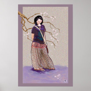 Sakura girl Version 3 Poster