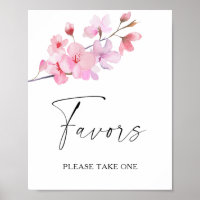 Sakura - Hochzeitsgunstbeweise bitte nehmen Sie ei