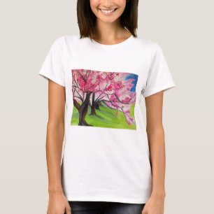 Sakura Japanese Cherry Blossom Art T-Shirt