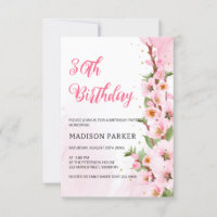 Sakura Japanese Cherry Blossom Asian Birthday