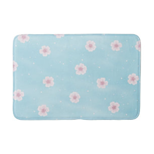 Sakura Japanese Cherry Blossom Floral Badematte
