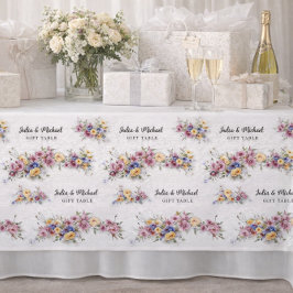 Sakura Japanesse Blume Waterrcolor Gelbe Rose Stoff