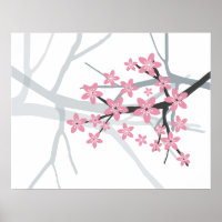 Sakura - Japanischer Kirschbaum Blossom Print