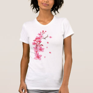 Sakura Japanischer Kirschbaum Blüten T-Shirt