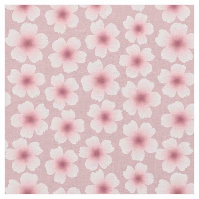 Sakura, Japanisches Blossom-Muster Stoff (Nahaufnahme)