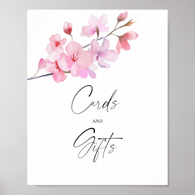 Sakura - Karten und Geschenke Poster (Vorne)