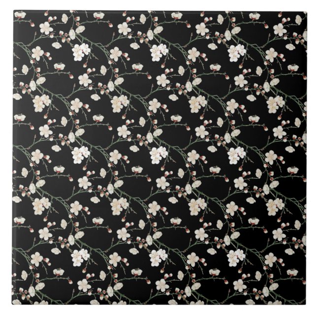 Sakura Keramik Tile Fliese (Vorderseite)