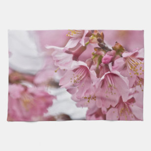 Sakura Kirschblüten Blassrosa Küchentuch