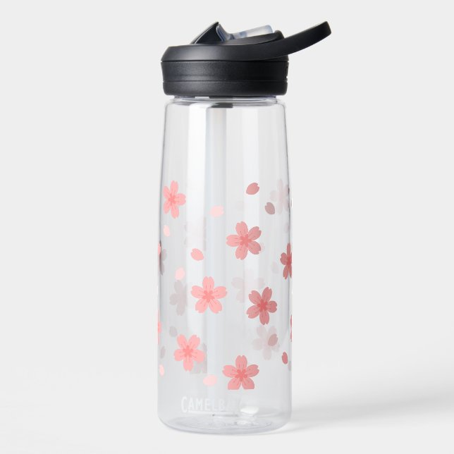 Sakura-Kirschblüten-Blütenblatt Trinkflasche (Links)