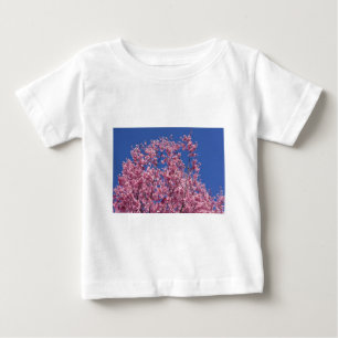 Sakura Kirschblüten in das Blau Baby T-shirt