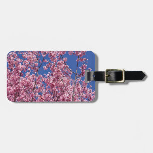 Sakura Kirschblüten in das Blau Gepäckanhänger