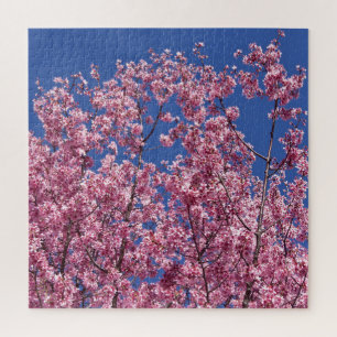 Sakura Kirschblüten in das Blau Puzzle