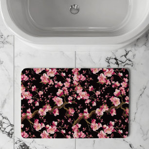 Sakura-Kirschblüten-Muster  Badematte