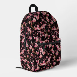 Sakura-Kirschblüten-Muster Bedruckter Rucksack
