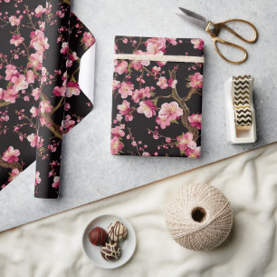 Sakura-Kirschblüten-Muster Geschenkpapier