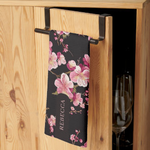 Sakura-Kirschblüten-Muster Geschirrtuch