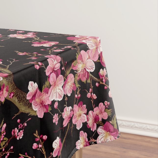 Sakura-Kirschblüten-Muster  Tischdecke (Beispiel)
