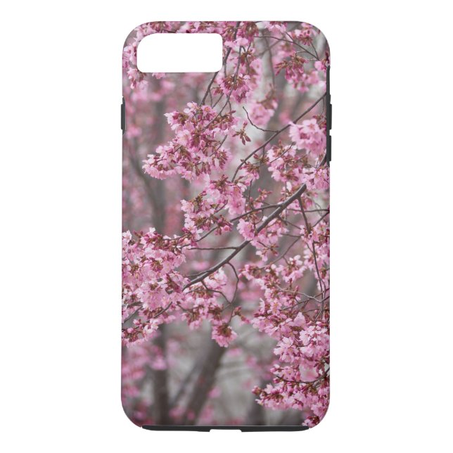 Sakura Kirschblüten pink Case-Mate iPhone Hülle (Rückseite)
