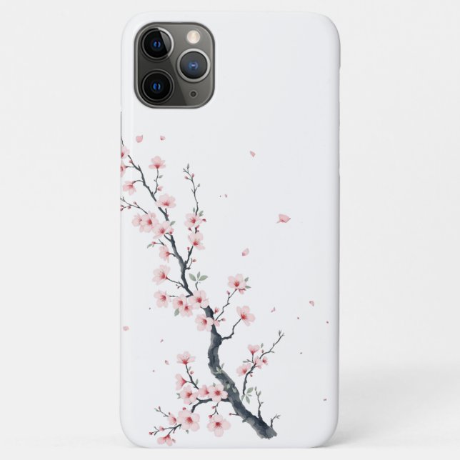 Sakura-Kirschblüten-Zweig iPhone / iPad-Hülle Case-Mate iPhone Hülle (Rückseite)
