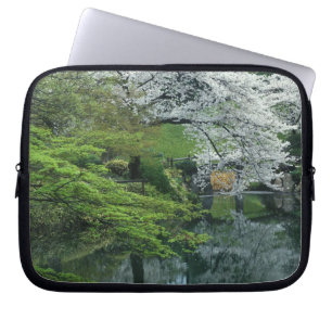 Sakura, Koishikawa Koraku-en Garten, Tokio, Laptopschutzhülle
