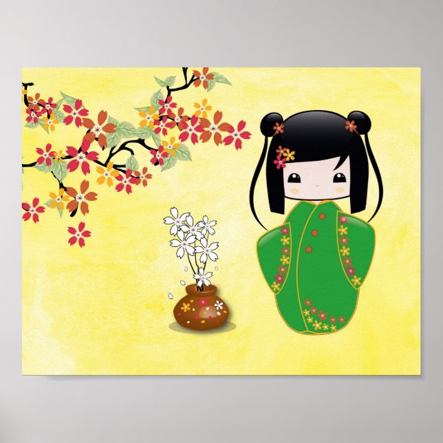 Sakura Kokeshi Doll, Poster (Vorne)
