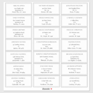 Sakura Mountain   Lässige Guest Address Labels