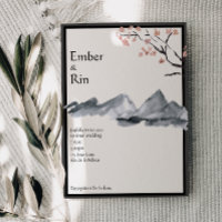 Sakura Mountain | Lässige v2 Grenzhochzeit