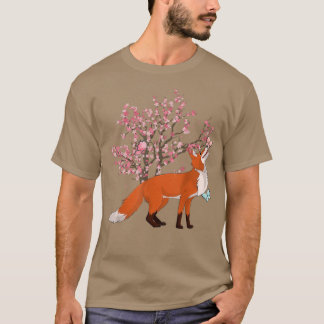 Sakura Naturewald Tier Lover Cherry Blossom F T-Shirt