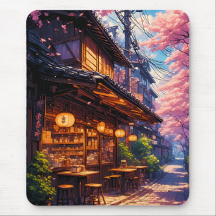 Sakura no Machikado - Kirschblütenstraße Mousepad