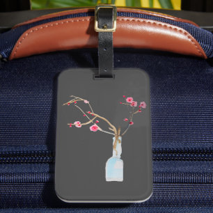 Sakura pinkfarbene Kirschblüte Gepäckanhänger