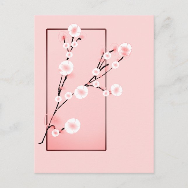 Sakura Postkarte (Vorderseite)