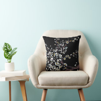 Sakura-Punktkunst-Designer-Kissen Kissen