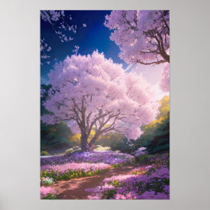 Sakura Radiance Poster