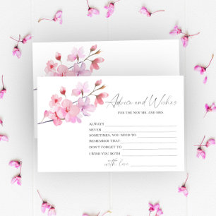 Sakura - Rat und Wünsche zur Brautparty Briefpapier
