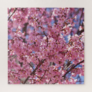 Sakura Rosa Kirschblütenhimmel Puzzle