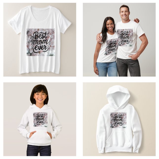 Sakura Rosa Wählen Sie eine andere Mama T-Shirt (Sakura Pink Elegant Best Mom Ever Mother's Day Clothes)