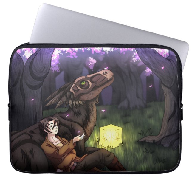 Sakura Saison Laptopschutzhülle (Vorderseite)