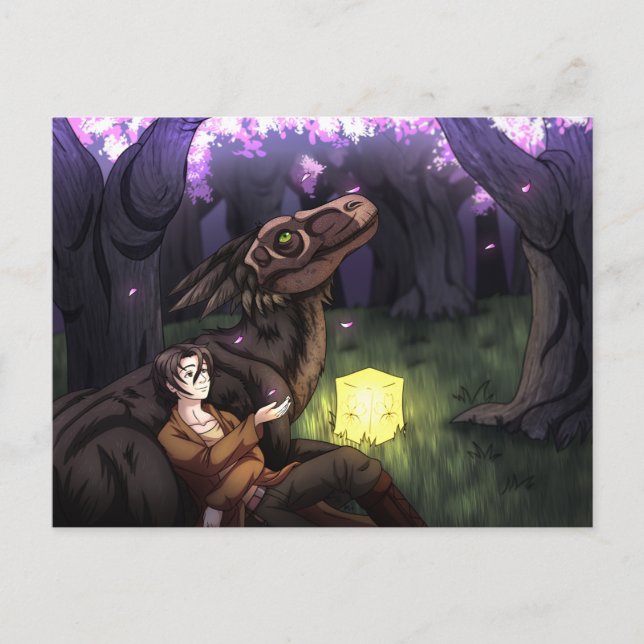 Sakura Saison Postkarte (Vorderseite)